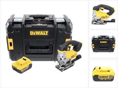 Produktbild von DeWalt DCS 331 NT Akku Stichsäge 18 V + 1x Akku 4,0 Ah + TSTAK - ohne Ladegerät