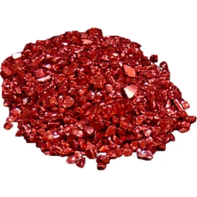 Produktbild von Glasnuggets rot Streudeko Tischdekoration Btl. a 250 g