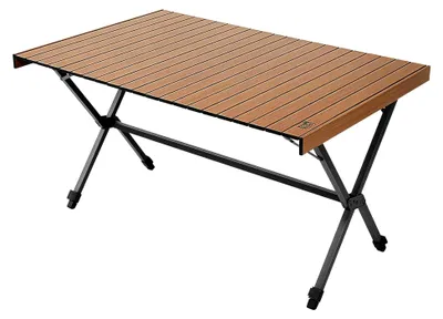 Produktbild von Klappbarer Campingtisch 125x80cm Höhenverstellbar für 6 Personen