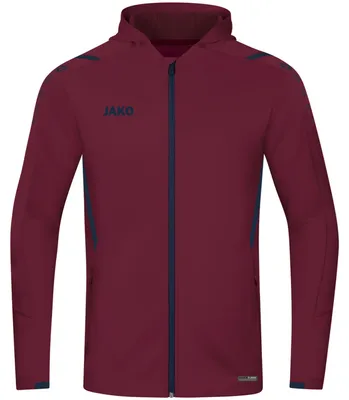 Produktbild von Jako Challenge Kapuzenjacke Damen - Maroon / Marine