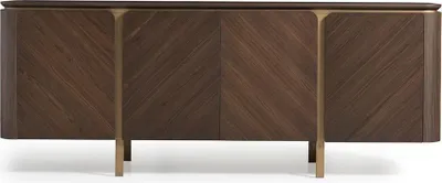Produktbild von Anrichte Sideboard Kommode Holzschrank Schrank Holz Braun Möbel