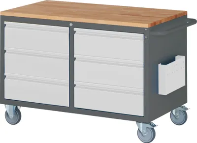 Produktbild von STIER Montagewagen Premium mit 6 Schubladen BxTxH 1145x650x795 mm