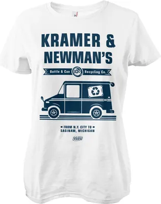 Produktbild von Kramer & Newman's Recycling Co Girly Tee - XX-Large - White
