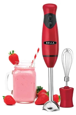 Productafbeelding van BELLA Staafmixer met garde-opzetstuk, voor het snel mengen van sauzen en het pureren van