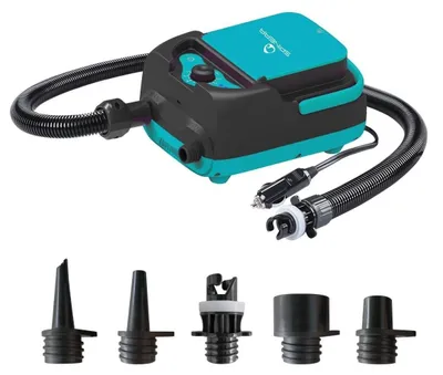 Productafbeelding van Spinera Sup4, elektrische luchtpomp voor opblaasbare artikelen, 12V, 16 PSI, draagbaar, blauw. Eén maat