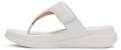 Produktbild von FitFlop FitFlop F-Mode Go Adjustable Flatform Toe-Post Sandals WEISS 42