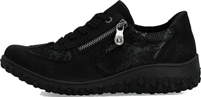 Produktbild von Rieker Schnürhalbschuhe in schwarz, Gr. 40