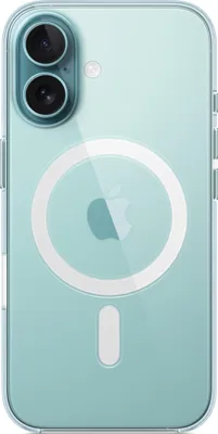 Produktbild von Apple iPhone 16 Clear Case mit MagSafe, Cover, Apple, iPhone 16, 15,5 cm (6.1"), Transparent