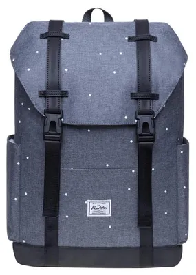 Productafbeelding van Laptoprugzak, 18 liter, grijs, 30x16x43 cm, geschikt voor laptops tot 14 inch