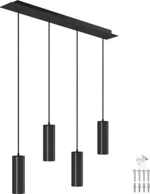 Produktbild von tectake® Pendelleuchte Lumea 4-flammig, 4x GU10, 40 W 75 x 9 x 146 cm