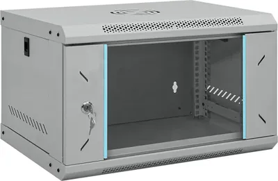 Image de Armoire réseau avec stockage Gris 53 x 45 x 30 cm Acier