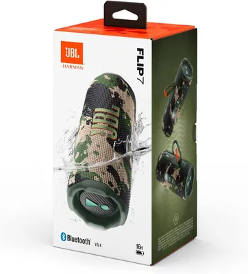 Obrázek produktu pro JBL Flip 7, 2-way, 1,52 cm (0.6"), 1,6 cm, 25 W, 25 W, 25 W