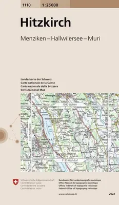 Produktbild von Swisstopo 1 : 25 000 Hitzkirch