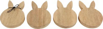 Produktbild von Untersetzer "Rabbit" 4er Set