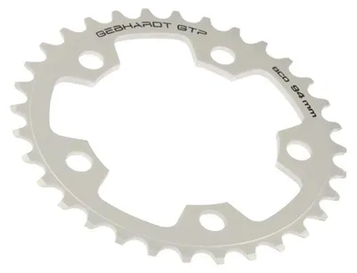 Image de Plateau Gebhardt 36t ø94mm 5 bras, argenté
