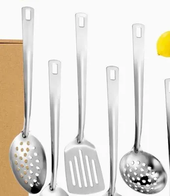 Küchenhelfer-Set, 3-teilig, Edelstahl, 27 cm, spülmaschinengeeignet