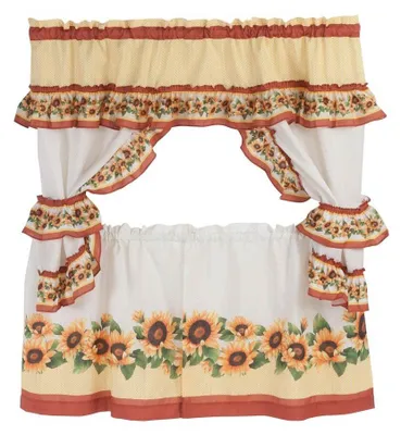 Produktbild von Fensterdekoration, Polyester, Gewürzfarbe, 57 x 24 cm