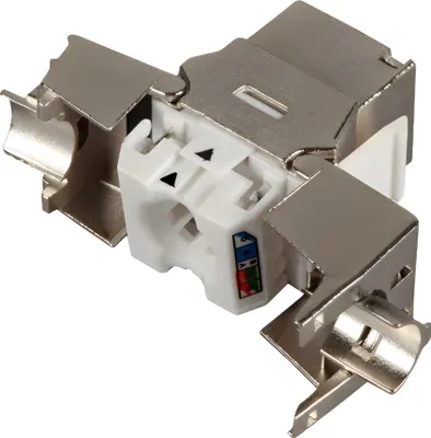 Obrázek produktu pro EFB Elektronik E-20091, Plochý, Metalická, RJ-45, IDC, Samice, Cat6a