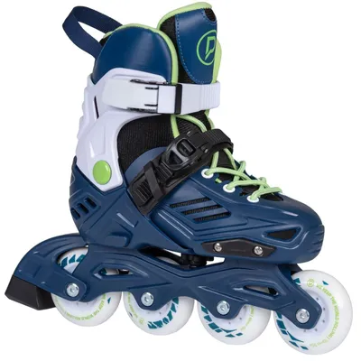 Productafbeelding van POWERSLIDE Playlife Kids Khaan LTD rolschoenen, diepblauw, verstelbaar, maat: 35-38