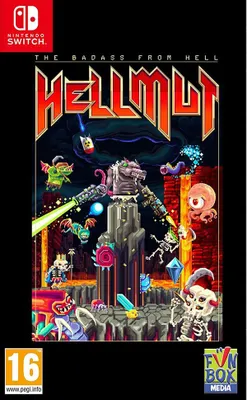 Produktbild von Grindstone Hellmut: The Badass from Hell, Nintendo Switch, T (Jugendliche), Physische Medien