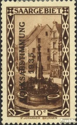 Produktbild von Briefmarken Saarland 1934 Mi 179 gestempelt Volksabstimmung 1935