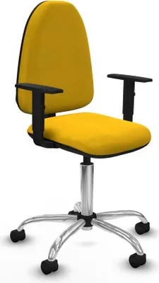 Immagine prodotto di Sedia da ufficio Piqueras y Crespo modello B1D05RN, colore giallo