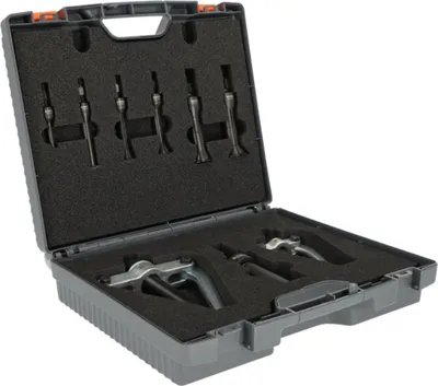 Produktbild von Bahco Vollständiger Werkstatt-Abziehersatz - 9-tlg., Metallbox (4521N-B,D,G,H,I,L,S, 4522-1,2)