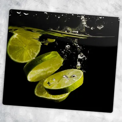 Produktbild von Glas-Herdabdeckplatten Glaskeramikkochfeld-Abdeckung Spritzschutz Glas 60 cm x 52 cm - Bunte Früchte
