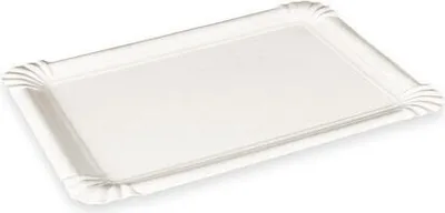 Produktbild von 250x BIONATURE Pappteller aus Frischfaser 16 x 10 cm fettdicht weiß