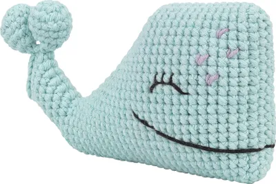 Produktbild von Häkelset Wal Splashy Amigurumi ca. 7 cm mit Schritt-für-Schritt Anleitung