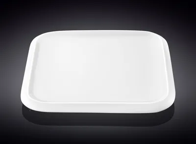 Produktbild von Wilmax Servierplatte 31 x 31 cm aus Porzellan, Weiß WL-991229/A