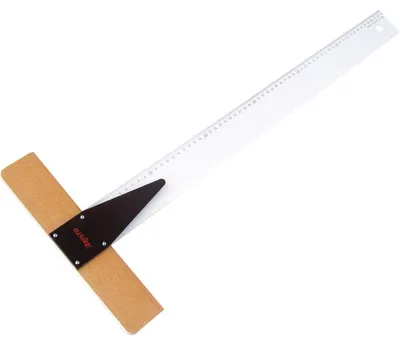 Produktbild von Aristo Reißschiene 60 cm mit Teilung, glasklares Plexiglas