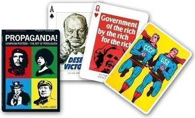 Produktbild von Piatnik Propaganda Speelkaarten - Single Deck