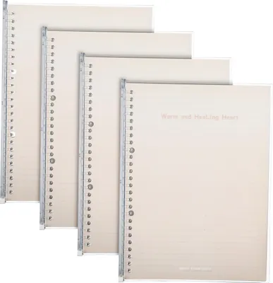 Produktbild von Kurtzy Gelbes A5 Loseblatt Nachfüllpapier 60 Seiten - Liniertes A5 Papier mit 26-Lochung für Ringbuch A5 oder Notizbücher - A5 Ringbuch nachfüllbar -