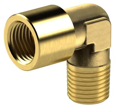 Produktbild von Riegler Winkelstück, innen/außen, G/R 1/8, SW 10, Messing blank