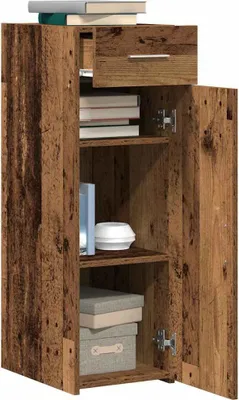 Obrázok produktu pre Komoda s zásuvkami vidaXL z recyklovaného dreva, 30 x 42,5 x 93 cm