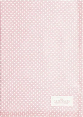 Produktbild von Greengate Dotty Geschirrtuch pale pink 70x50cm