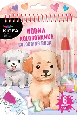 Zdjęcie produktu dla Magiczna Wielorazowa Kolorowanka Wodna L