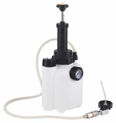 Image de Kit de purgeur de liquide de frein et d'embrayage pneumatique de 3 litres avec raccord