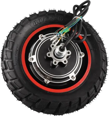 Produktbild von 48 V, 500 W Motorersatz für Kugoo M4/M4PRO Elektroroller 10 Zoll aufblasbarer Reifen Hinterradmotor