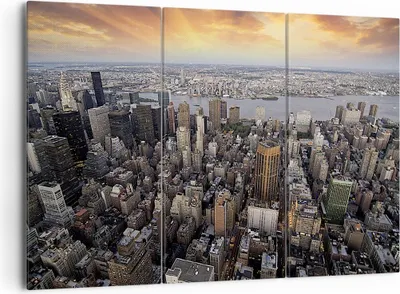 Produktbild von Bild auf Leinwand - Leinwandbild - Amerika wohnung architektur stadt - 165x110cm - Wand Bild - Wanddeko - Leinwanddruck - Bilder - Kunstdruck - Leinwand bilder - Wandkunst - CE165x110-2589