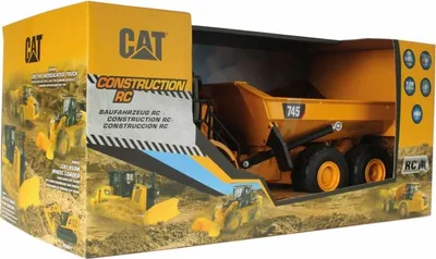 Obrázok produktu pre Carrera 1:24 RC CAT 745 Gelenkmuldenkipper 1:24