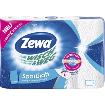 Immagine prodotto di Zewa Wisch&Weg foglio economico 4x74BL