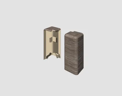 Produktbild von EGGER Außenecke 6CM CUB Eiche anthrazit