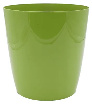 Productafbeelding van ronde zelfbewaterende plantenbak van 20 cm - plastic plantenpot voor binnen en buiten