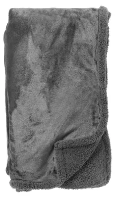 Produktbild von Dutch Decor Wohndecke Teddyfleece Stanley 150x200 cm Grau