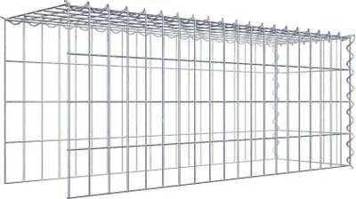 Obrázek produktu pro Přídavný gabion typ 4 100 cm x 40 cm x 30 cm (D x V x H), velikost ok 5 cm x 10 cm, spirála
