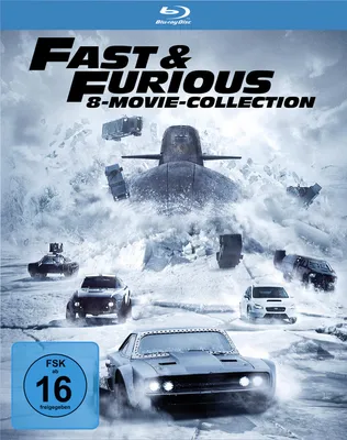 Produktbild von Fast & Furious 8 Movie Collection