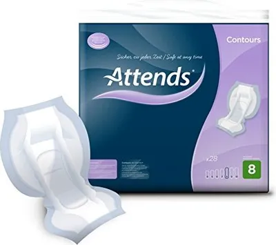 Produktbild von Attends Contours Regular 8, 28 Stück