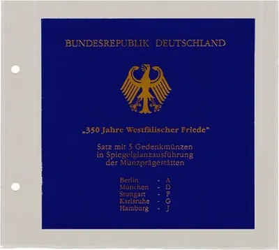 Produktbild von SAFE 7386 Blattarten für Münzensets